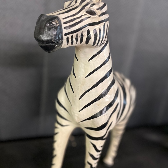 Leather wrapped Zebra - Picture 9 of 9